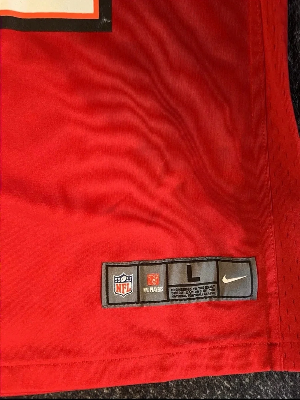 Nike NFL Tampa Bay Buccaneers Tom Brady #12 On-Field Super Bowl LV Jersey youthL